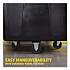 Cube Truck, 119.7 gal, 500 lb Capacity, Plastic/Metal, Black (FG461600BLA)