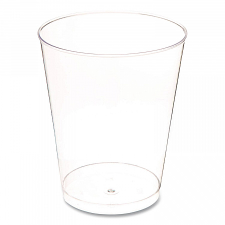 Plastic Tumblers, 8 oz, Clear, 20/Bag, 25 Bags/Carton (408)