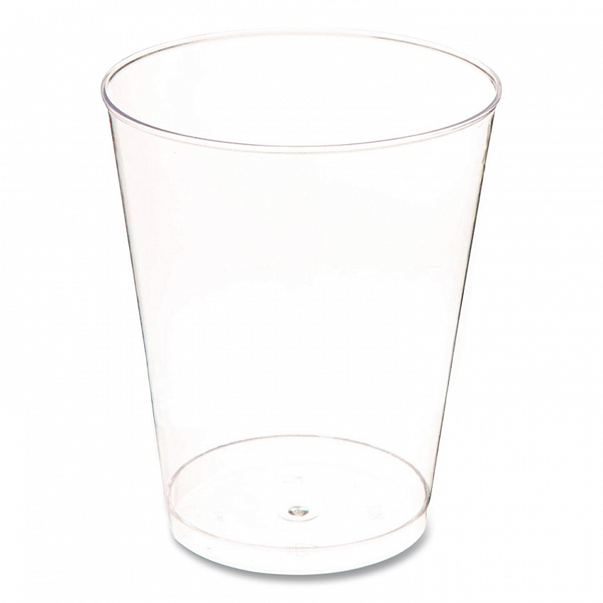 Plastic Tumblers, 8 oz, Clear, 20/Bag, 25 Bags/Carton (408)
