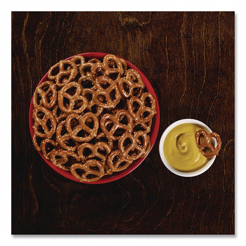 Mini Pretzels, 0.92 oz Bags, 36 Bags/Carton (22000487)