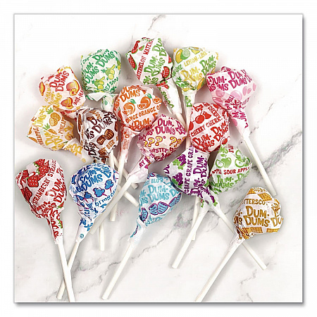 Dum-Dum-Pops, Assorted, Individually Wrapped, 33.9 oz, 200/Pack (SPN71)