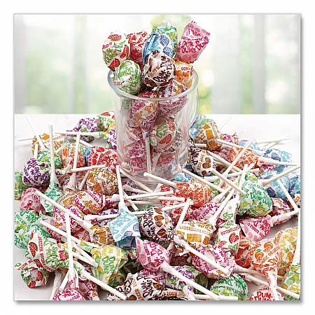 Dum-Dum-Pops, Assorted, Individually Wrapped, 33.9 oz, 200/Pack (SPN71)