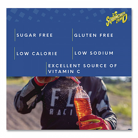 Sugar-Free Qwik Stik Energy Drink Mix, Orange, 1.26 oz Packet, 50/Pack (060100OR)
