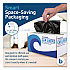 Reprocessed Resin Can Liners, 60 gal, 1.2 mil, 38 x 58, Black, 50 Bags/Carton (519E)