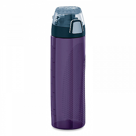 Intak by Thermos Hydration Bottle with Meter, 24 oz, Plastic, Purple (HP4100PU6)