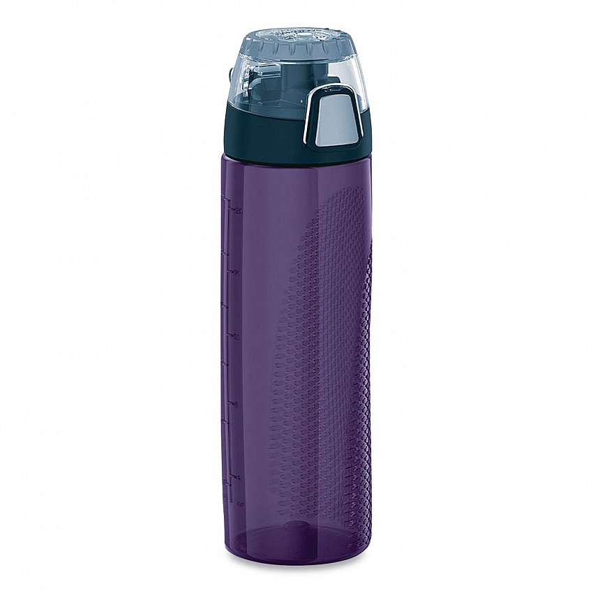 Intak by Thermos Hydration Bottle with Meter, 24 oz, Plastic, Purple (HP4100PU6)