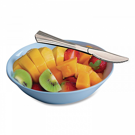Sterling Heavy-Duty Plastic Cutlery, Heavyweight Knife, Silver, 50/Pack (8305KSV)