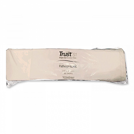 Freedom S1 Disposable Microfiber Wet/Dry Dust Mop Pads, 18 x 5, White, 50 Pads/Bag, 10 Bags/Carton (TMMP446018)