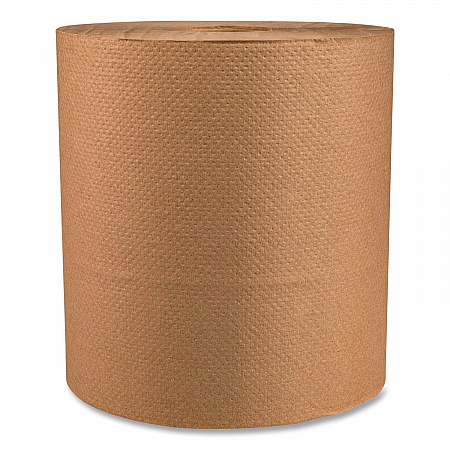 Brown Roll Towel, 1-Ply, 7.87