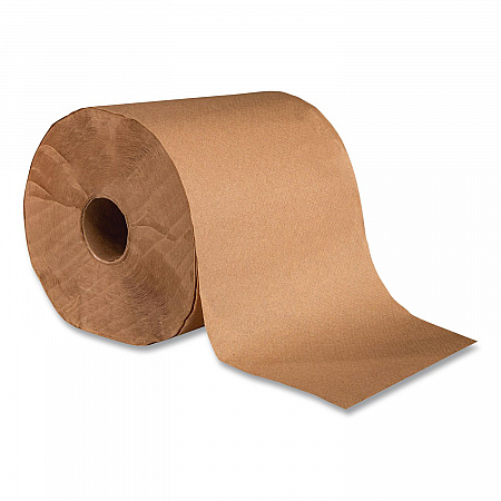 Brown Roll Towel, 1-Ply, 7.87