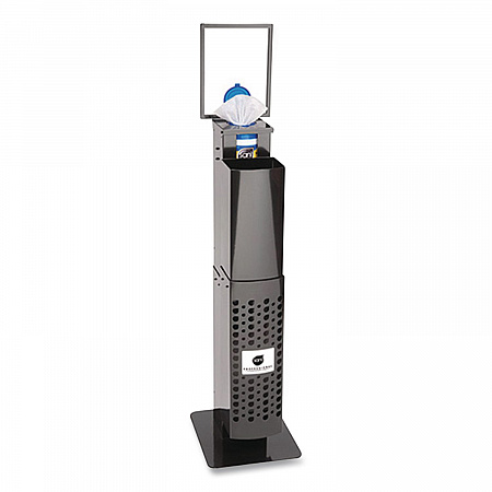 Pop-Up Floorstand, 12 x 14.5 x 51.5, Black (Q438FP)
