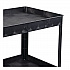 WORKLOAD Two-Shelf Heavy-Duty Industrial Utility Cart, Plastic, 500 lb Capacity, 45.5