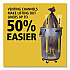 Vented Round Brute Container, 44 gal, Plastic, White, 4/Carton (1779740)