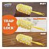 Heavy Duty Dusters Refill, Dust Lock Fiber, Unscented, Yellow, 6/Box, 4 Boxes/Carton (21620CT)