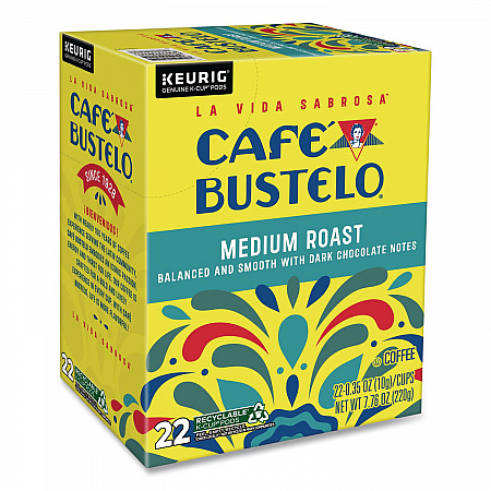 Medium Roast K-Cups, 22/Box (2861)