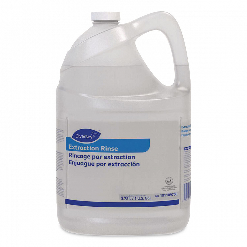 Carpet Extraction Rinse, Floral Scent, 1 gal Bottle, 4/Carton (101109760)