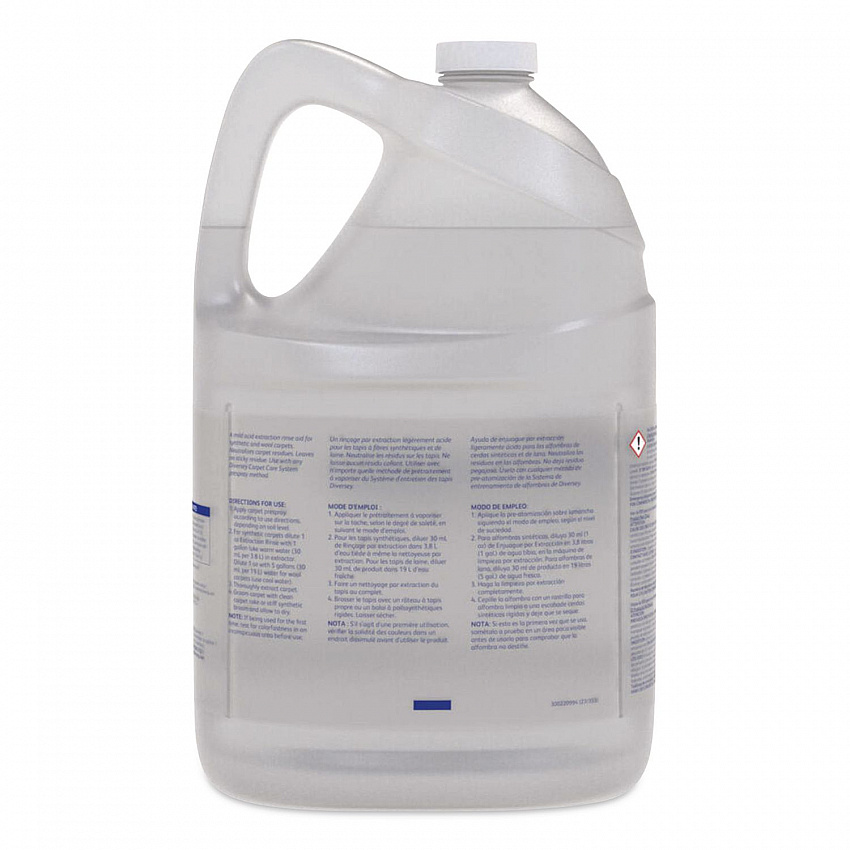 Carpet Extraction Rinse, Floral Scent, 1 gal Bottle, 4/Carton (101109760)