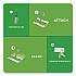 Dry Refill Cloths, 1-Ply, 10.4