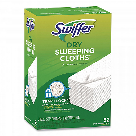 Dry Refill Cloths, 1-Ply, 10.4