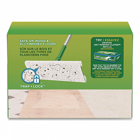 Dry Refill Cloths, 1-Ply, 10.4