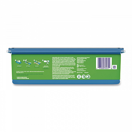 Max/XL Wet Refill Cloths, 9 x 16.5, Fresh Scent, White, 12/Tub (74471EA)