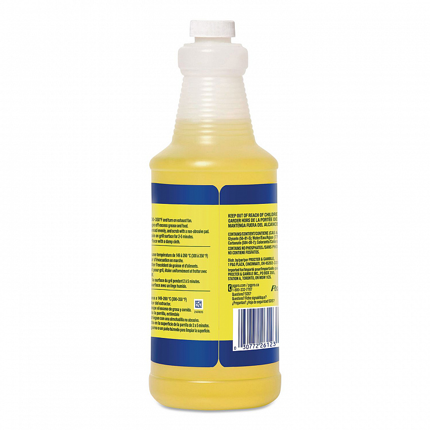Hi-Temp Grill and Griddle Cleaner, 32 oz Bottle, 6/Carton (26520)