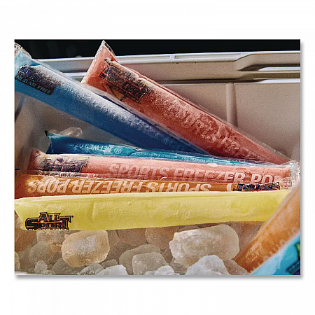 Body Quencher Electrolyte Freezer Pops Variety Pack, Assorted Flavors, 144/Carton (M3600013)