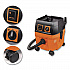 Turbo II Wet/Dry Vacuum/Dust Extractor, 8.4 gal, Orange/Black (92036236090)