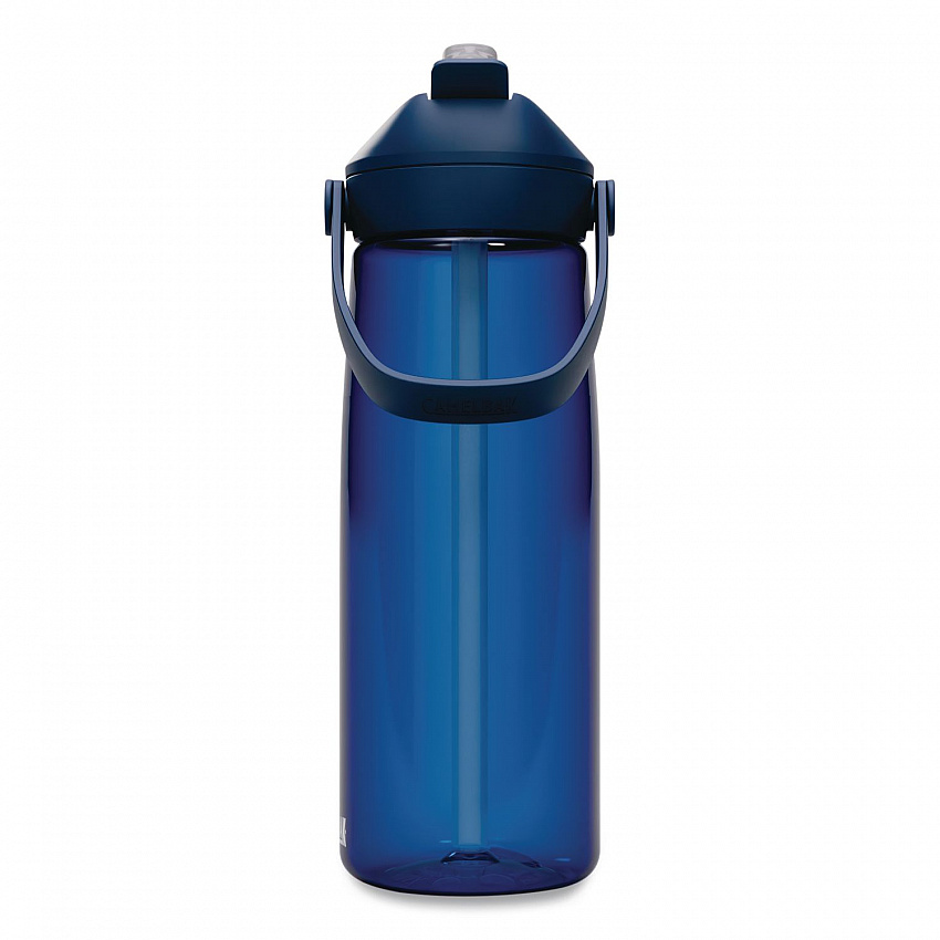 Thrive FlipStraw Plastic Water Bottle, 25 oz, Oxford (2853404075)