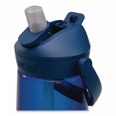 Thrive FlipStraw Plastic Water Bottle, 25 oz, Oxford (2853404075)