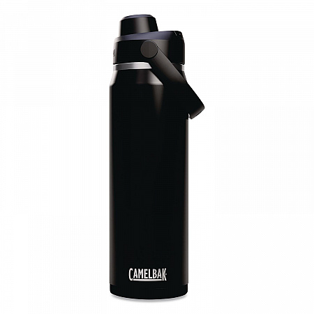 Thrive Chug Vacuum Insulated Stainless Steel Water Bottle, 25 oz, Black (2931001075)