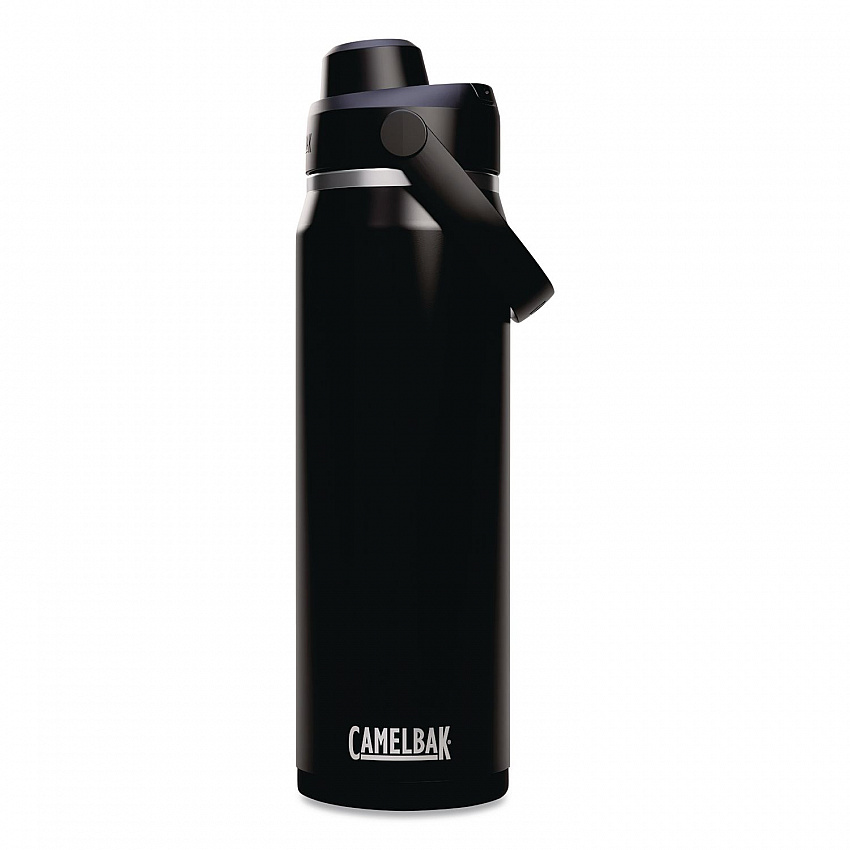 Thrive Chug Vacuum Insulated Stainless Steel Water Bottle, 25 oz, Black (2931001075)