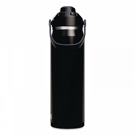 Thrive Chug Vacuum Insulated Stainless Steel Water Bottle, 25 oz, Black (2931001075)