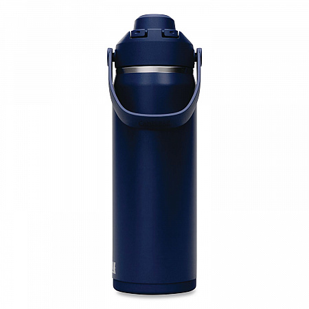 Thrive Chug Vacuum Insulated Stainless Steel Water Bottle, 25 oz, Navy (2931401075)