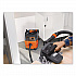 Turbo I PRO Set HEPA Wet/Dry Dust Extractor Vacuum, 5.8 gal Tank Capacity, Orange/Black (92037060990)