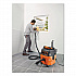 Turbo I PRO Set HEPA Wet/Dry Dust Extractor Vacuum, 5.8 gal Tank Capacity, Orange/Black (92037060990)