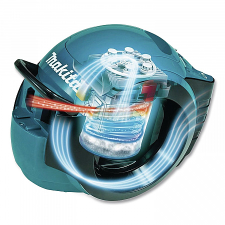 LXT Lithium-Ion Brushless Cordless Cyclonic Canister HEPA Filter Vacuum (Tool Only), Black/Teal/White (DCL501Z)