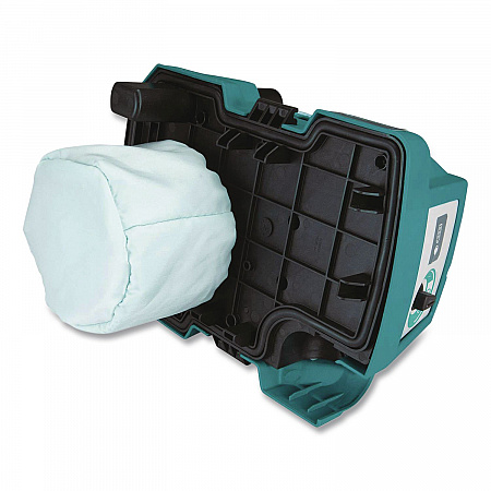 LXT 18 V Li-Ion HEPA Dust Extractor/Vacuum (Tool Only), 2 gal Tank Capacity, Black/Teal/White (XCV11Z)