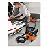 Turbo I PRO Set HEPA Wet/Dry Dust Extractor Vacuum, 5.8 gal Tank Capacity, Orange/Black (92037060990)