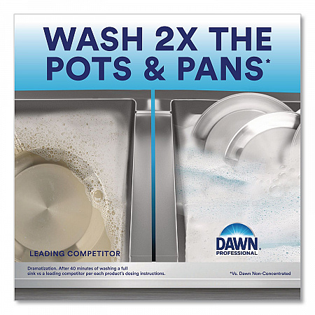 Manual Pot/Pan Dish Detergent, Lemon Scent, 38 oz Bottle, 8/Carton (45113)