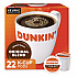 K-Cup Pods, Dunkin Regular, 88/Carton (1267CT)