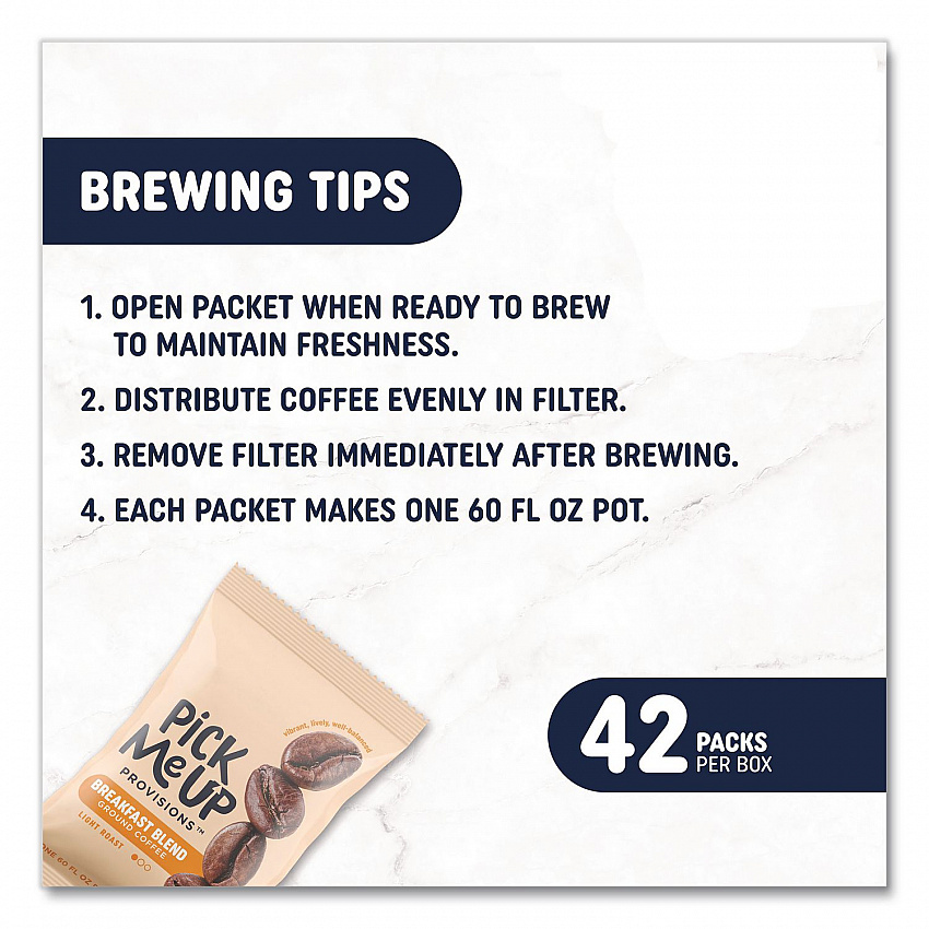 Fraction Pack, Breakfast Blend, 1.75 oz Packet, 42/Carton (BHS23737)