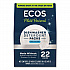 Dishwasher Detergent Packs, Free and Clear Scent, 16.4 oz Pack, 22 Pods/Pack, 6 Packs/Carton (969906CT)