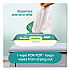 Sensitive Baby Wipes, 1-Ply, 6.8 x 7, Unscented, White, 56/Pack (87076EA)