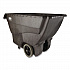 0.75 cu yd Structural Foam Tilt Truck, 600 lb Capacity, Black (1011BLA)