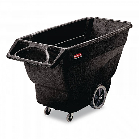 0.75 cu yd Structural Foam Tilt Truck, 600 lb Capacity, Black (1011BLA)