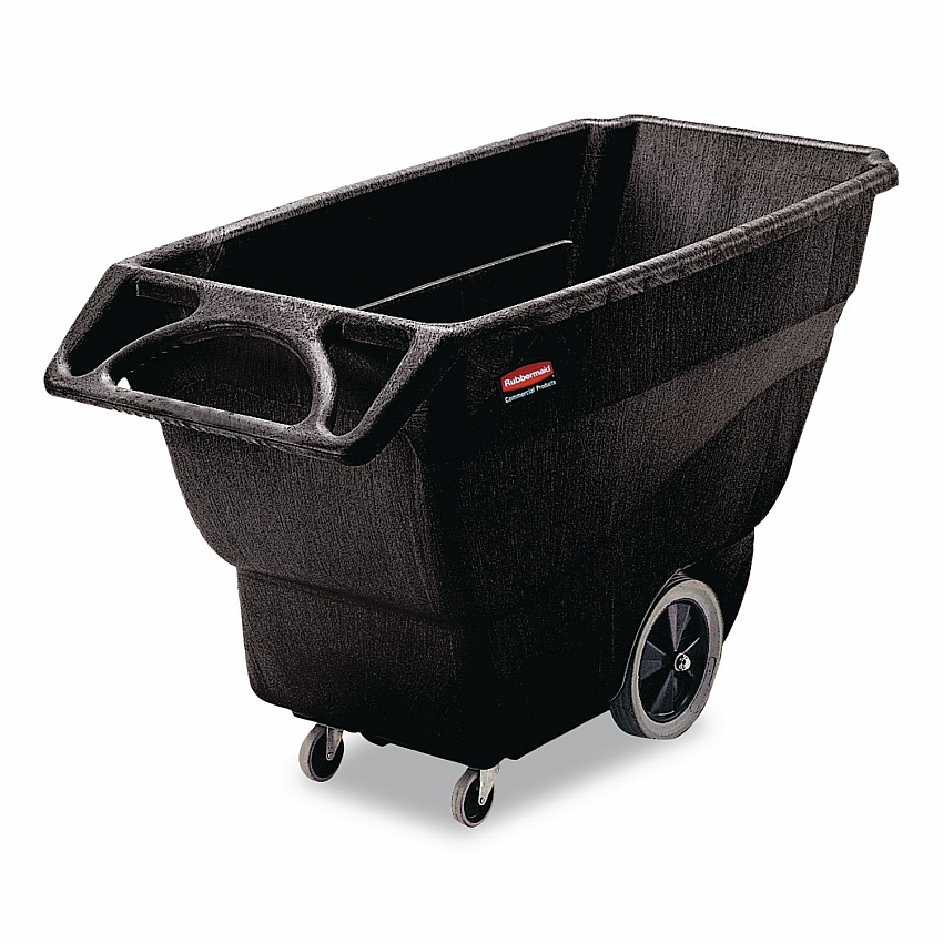 0.75 cu yd Structural Foam Tilt Truck, 600 lb Capacity, Black (1011BLA)