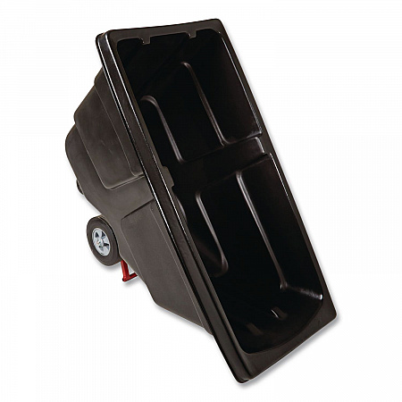 0.5 cu yd BRUTE Rotomolded Tilt Truck, 450 lb Capacity, Black (1304BLA)