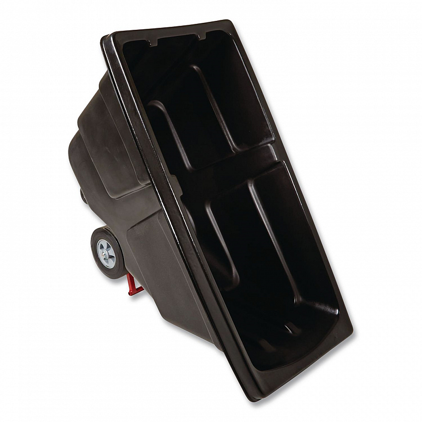 0.5 cu yd BRUTE Rotomolded Tilt Truck, 450 lb Capacity, Black (1304BLA)