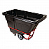 0.5 cu yd BRUTE Rotomolded Tilt Truck, 1,400 lb Capacity, Black (1306BLA)